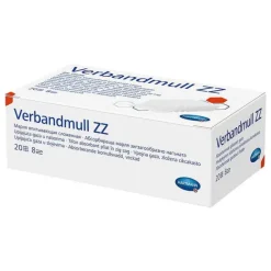 Hot Verbandmull Hartmann 10 cm x 2 m zickzack, 1 St