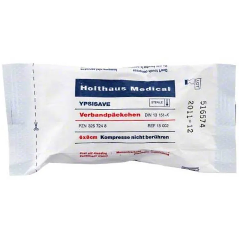 Ypsisave Verbandpäckchen 6x8cm klein, 1 St