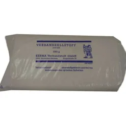 Hot Verbandzellstoff hochgebleic, 1000 g Mull & Zellstoff