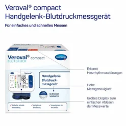Veroval® compact Handgelenk-Blutdruckmessgerät, 1 St