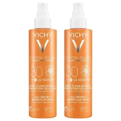 New Vichy Capital Soleil Cell Protect Spray LSF 30 , 2x200 ml