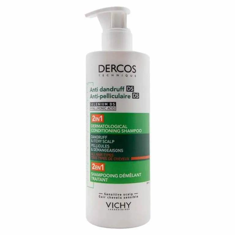 Discount Vichy Dercos Anti-Schuppen 2in1 Shampoo und Conditioner, 390 ml