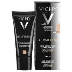 Clearance Vichy Dermablend Teint-korrigierendes Make-up 25 Nude, 30 ml