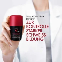Vichy Homme Deo Clinical Control 96h Roll-on, 2X50 ml