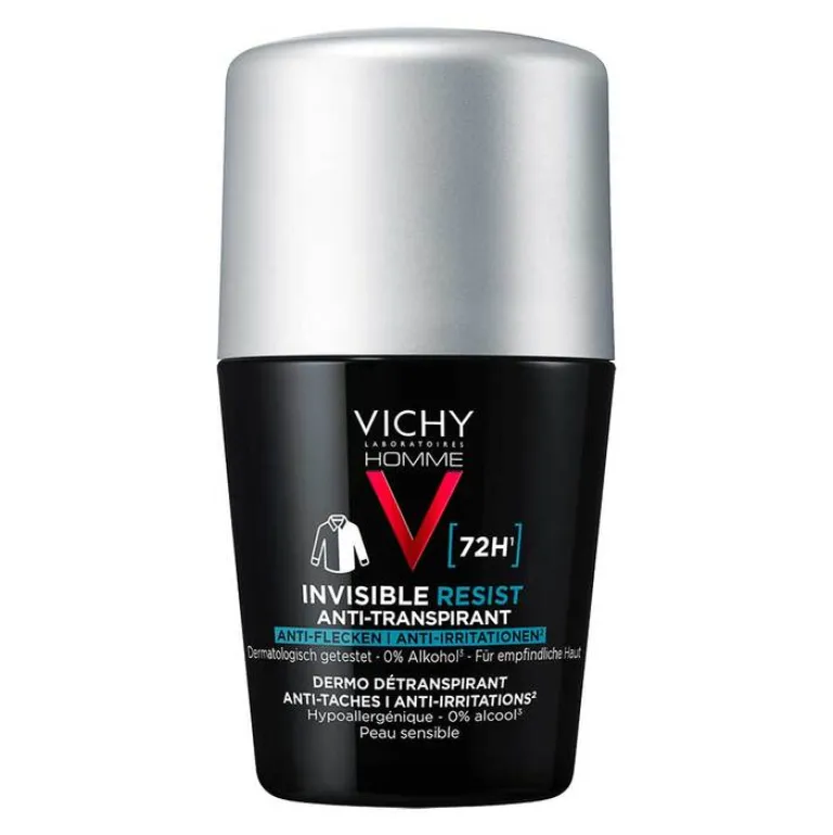 Outlet Vichy Homme Deo Roll-on 72h Anti-Flecken, 50 ml