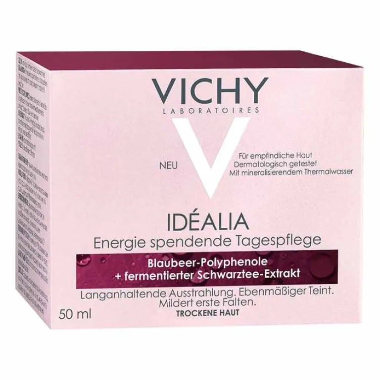 Best Vichy Idéalia Creme Tag für trockene Haut, 50 ml