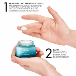Vichy Mineral 89 72h Creme leicht mit Duft, 50 ml