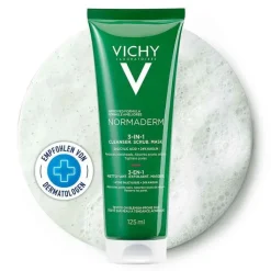 Vichy Normaderm Tri-Activ Gel Reingung + Peeling + Maske, 125 ml