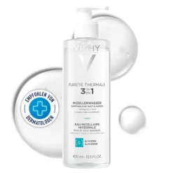 Vichy Purete Thermale Mineral Mizellen-Fluid sensitiv, 400 ml