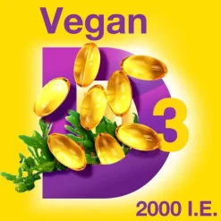 Discount 2000 I.E. Vitamin D3 vegan Weichkapseln , 120 St Vitamin D (Colecalciferol)