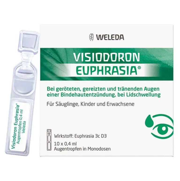 Discount Visiodoron Euphrasia Augentropfen in Monodosen, 10X0.4 ml Kinder Kinder & Säuglinge|Auge & Ohr