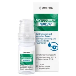 New Weleda Visiodoron Malva Augentropfen, 10 ml