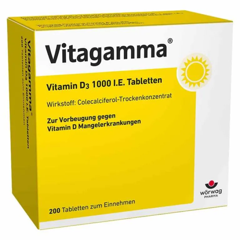 Best ® D3 1.000 I.E. Vitamin D3 Tabletten, 200 St Vitamin D (Colecalciferol)
