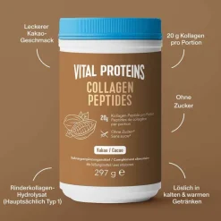 Vital Proteins Collagen Peptides Kakao Pulver, 297 g