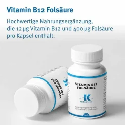 New Douglas Laboratories Vitamin B12 + Folsäure Kapseln, 100 St