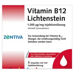 Winthrop Vitamin B12 1000 µg Lichtenstein Ampullen, 5X1 ml