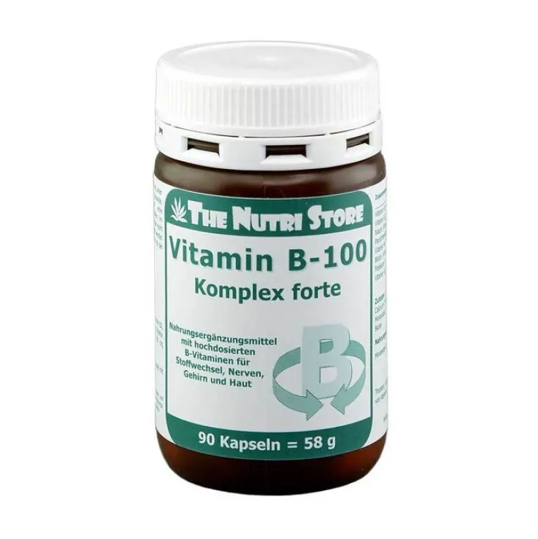 Discount The Nutri Store Vitamin B 100 Komplex forte Kapseln, 90 St