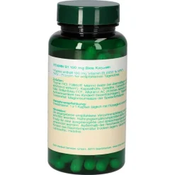 Outlet Vitamin B1 100 mg Bios Kapseln, 100 St Vitamin B1 (Thiamin)