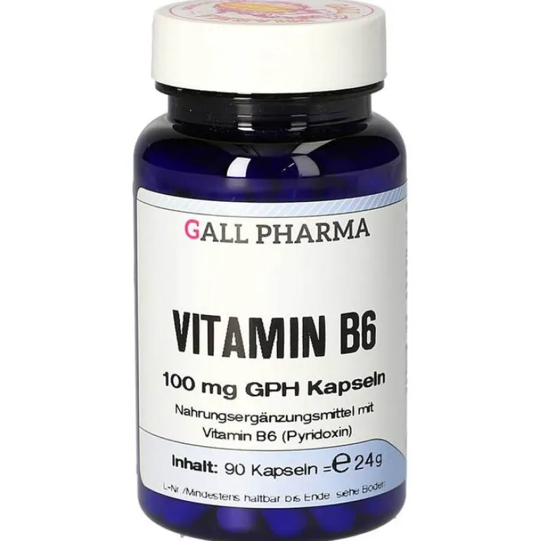 Vitamin B6 100 mg GPH Kapseln, 90 St