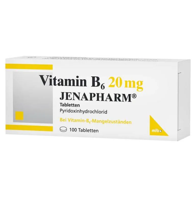 Clearance Vitamin B6 20 mg Tabletten, 100 St Vitamin B6 (Pyridoxin)