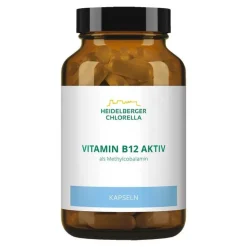 Outlet Heidelberger Chlorella Vitamin B12 aktiv Methylcobalamin Kapseln, 120 St