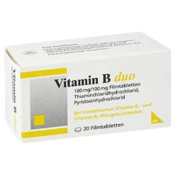 Outlet Vitamin B Duo Filmtabletten, 20 St Vitamin B Komplex
