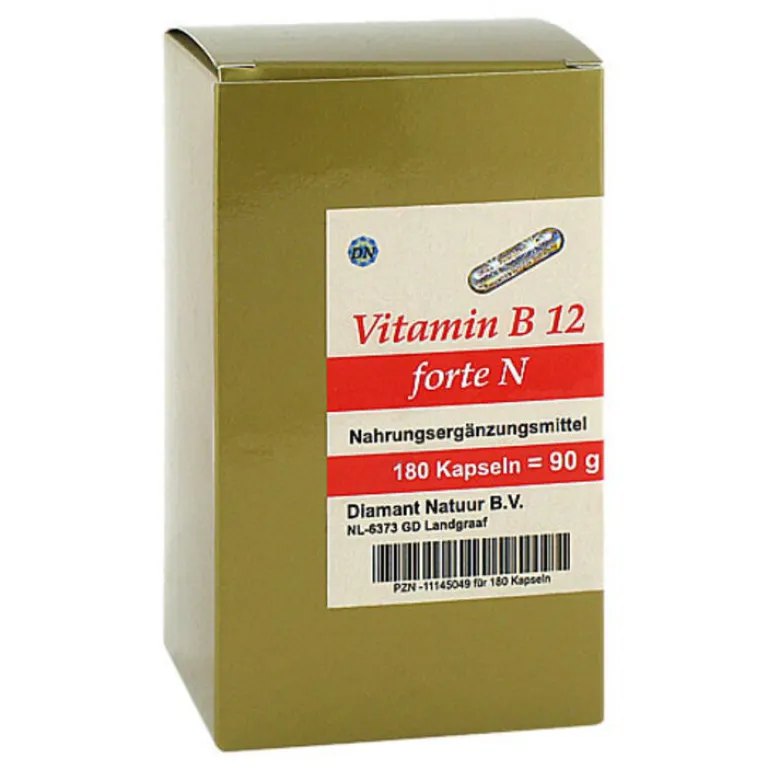 Best Vitamin B12 forte N Kapseln, 180 St Vitamin B12 (Cobalamin)