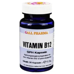 Hot Vitamin B12 GPH Kapseln, 30 St Vitamin B12 (Cobalamin)