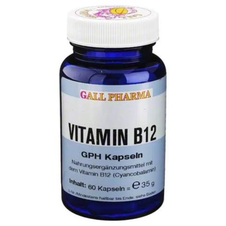 Outlet Vitamin B12 GPH Kapseln, 60 St Vitamin B12 (Cobalamin)