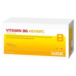 Hot Vitamin B6 Ampullen, 100X2 ml Vitamin B6 (Pyridoxin)