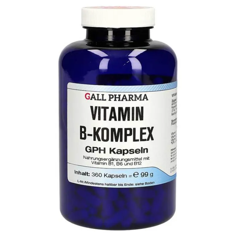 New Vitamin B Komplex GPH Kapseln, 360 St Vitamin B Komplex