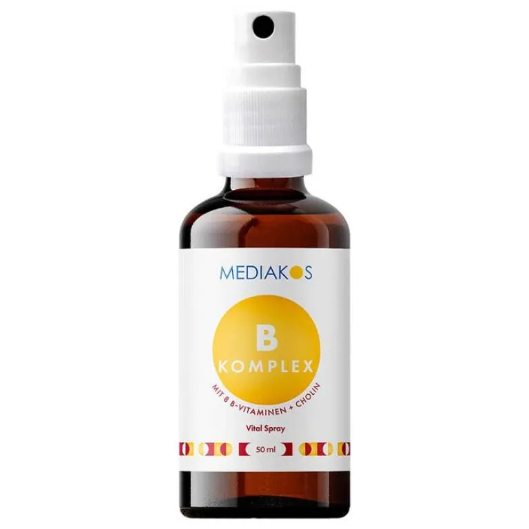 Best Mediakos Vitamin B Komplex Vital Spray vegan, 50 ml
