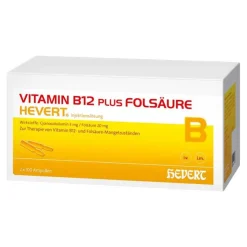 New Hevert Vitamin B12 plus Folsäure , 2X100X2 ml
