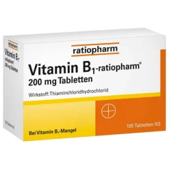 Hot Ratiopharm Vitamin B1 200 mg Tabletten, 100 St