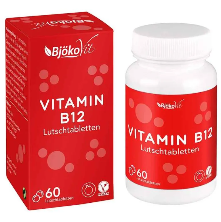 Sale Bjökovit Vitamin B12 vegan Lutschtabletten, 60 St