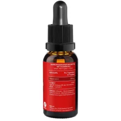 Vitamin B12 Vegan Tropfen Methylcobalamin, 30 ml Vitamin B12 (Cobalamin)