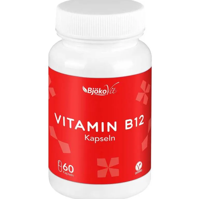 Outlet Vitamin B12 Vegi-Kapseln, 60 St Vitamin B12 (Cobalamin)