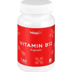 Outlet Vitamin B12 Vegi-Kapseln, 60 St Vitamin B12 (Cobalamin)