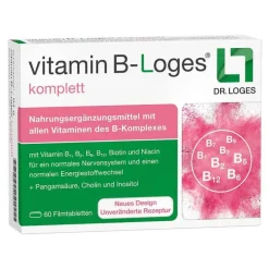 Hot Dr. Loges vitamin B-Loges komplett Filmtabletten, 60 St