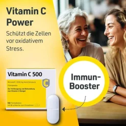 New Vitamin C 500 Filmtabletten, 50 St Vitamin C (Ascorbinsäure)