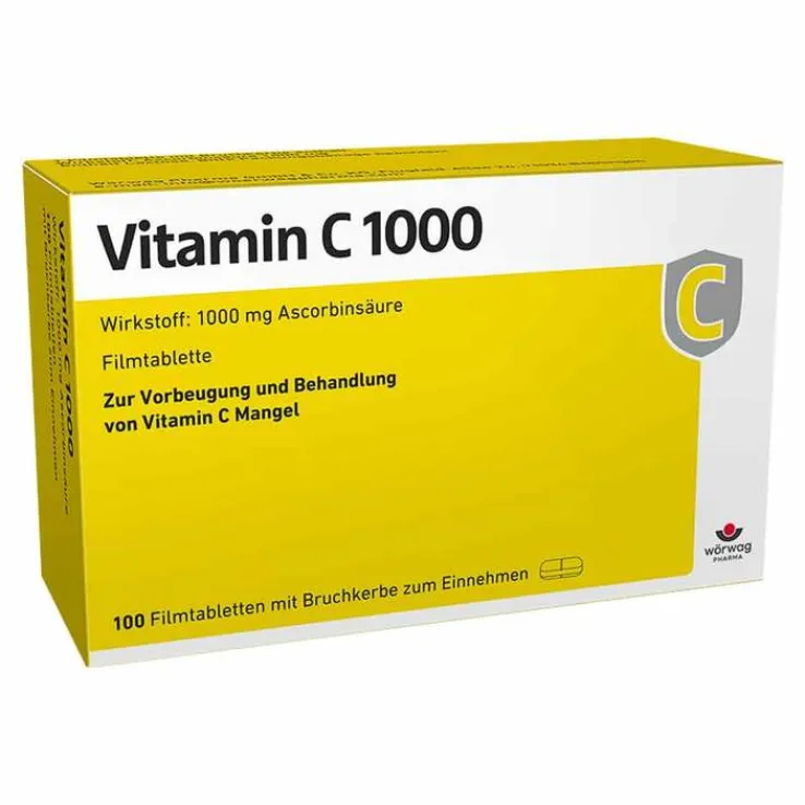 Vitamin C 1000 mg Tabletten, 100 St