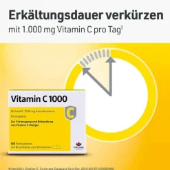 Best Vitamin C 1000 mg Tabletten, 50 St Vitamin C (Ascorbinsäure)