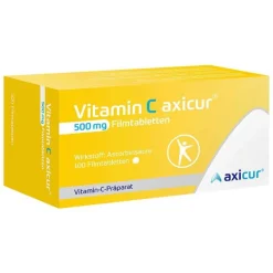 New Vitamin C ® 500 mg Filmtabletten, 100 St Vitamin C (Ascorbinsäure)