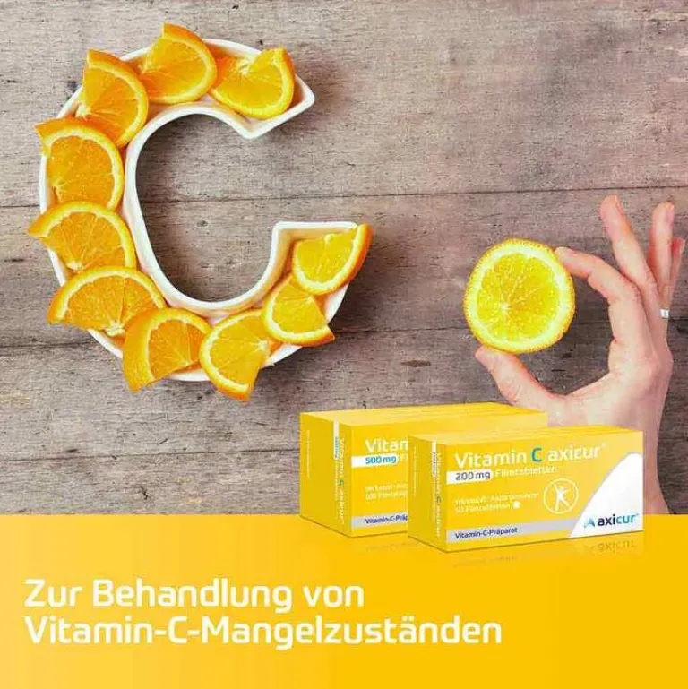 Best axicur Vitamin C ® 200 mg Filmtabletten, 50 St