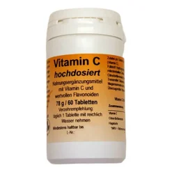 Online Vitamin C hochdosiert Tabletten, 60 St Vitamin C (Ascorbinsäure)