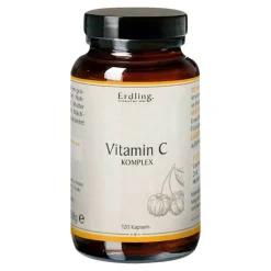 Vitamin C-Komplex Zink Histidin vegan Kapseln Erdling, 120 St