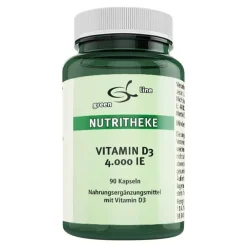 Clearance Green line Nutritheke Vitamin D3 4.000 I.E. Kapseln, 90 St