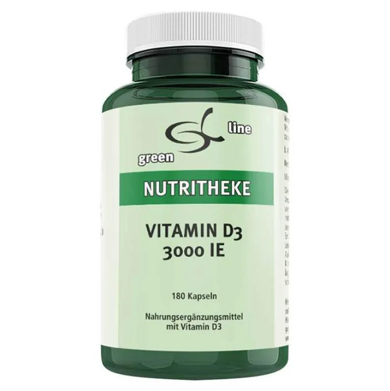 Best Vitamin D3 3.000 I.E. Kapseln, 180 St Vitamin D (Colecalciferol)