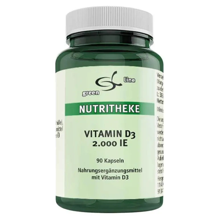 New Vitamin D3 2.000 I.E. Kapseln, 90 St Vitamin D (Colecalciferol)
