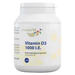 Outlet Vitaworld Vitamin D3 1.000 I.E. pro Tag Tabletten, 200 St